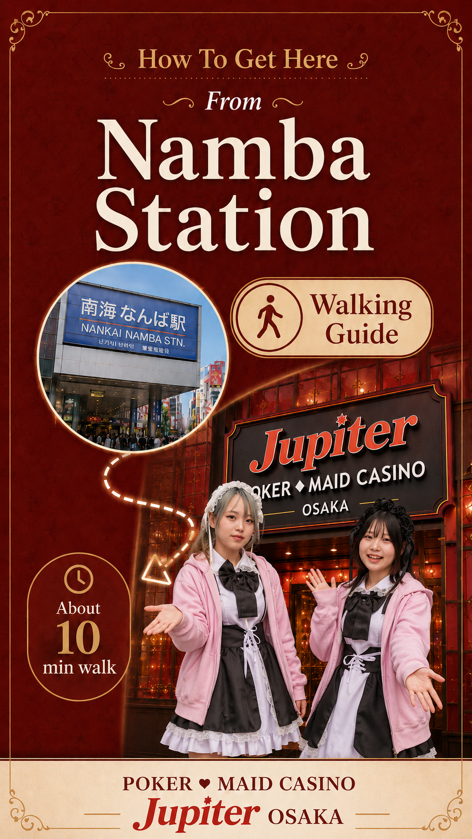 How To Get Here From Namba Station